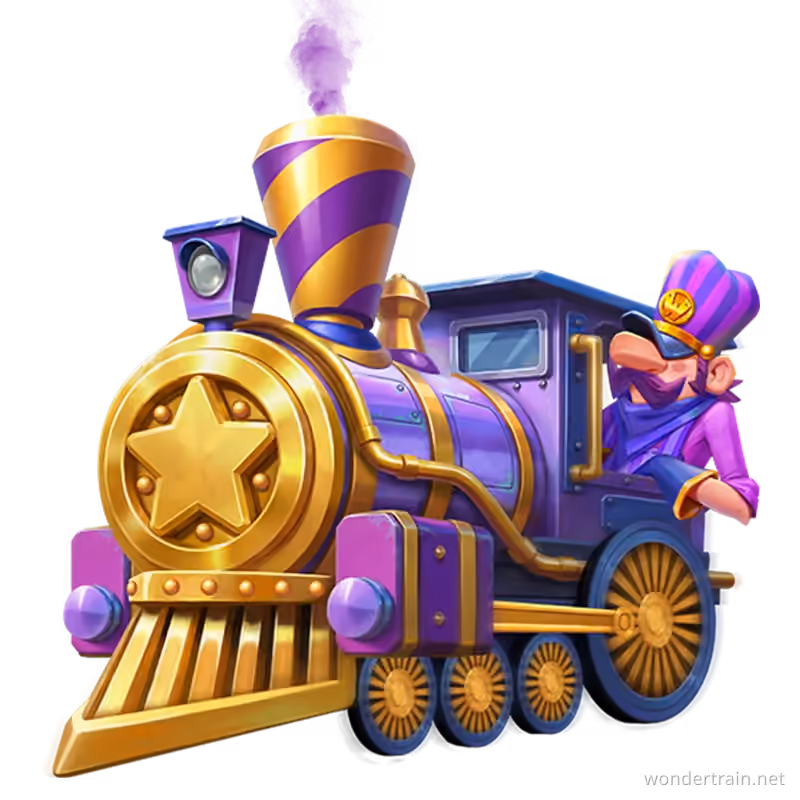Wondertrain by ELK Studios — slot gameplay